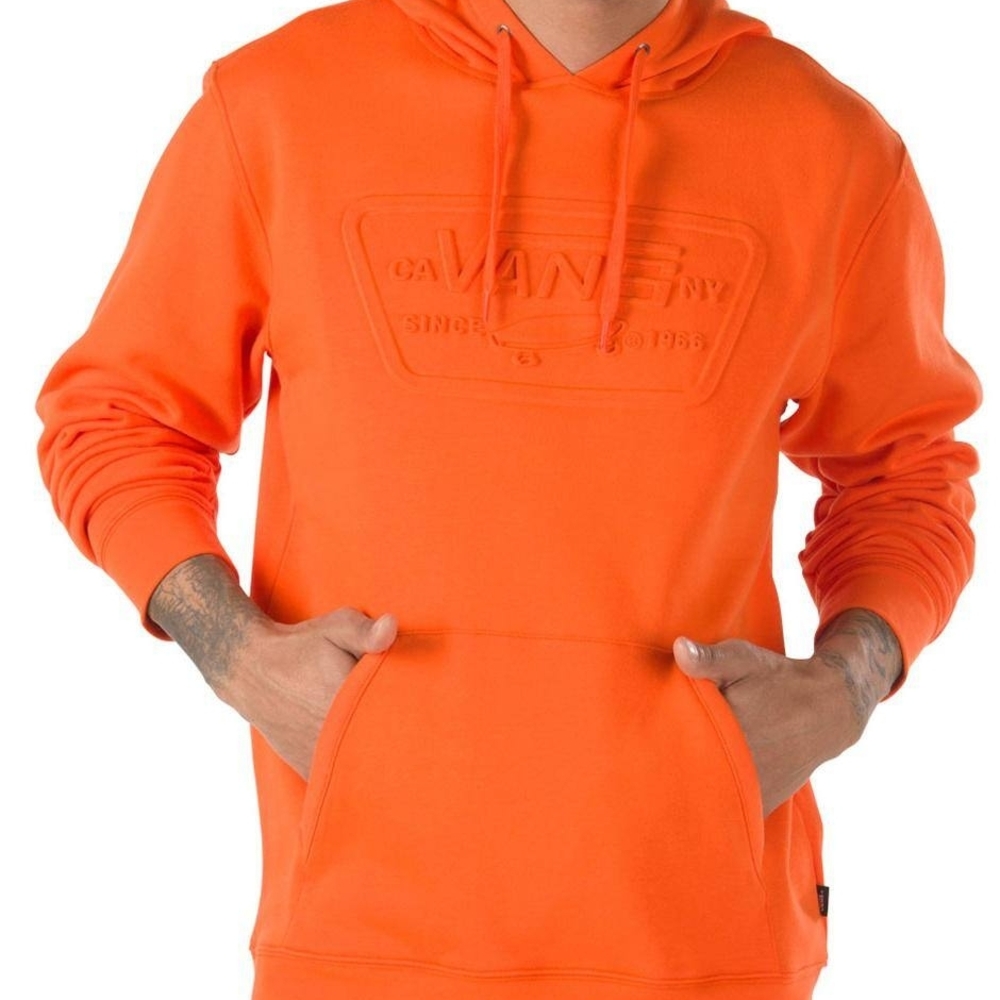 Vans Men's Vibrant Orange Hoodie
